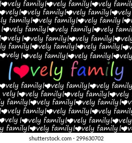 letter font alphabet vector family love drawing
