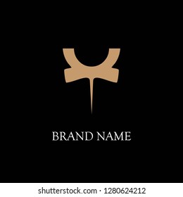 letter font Y vector logo
