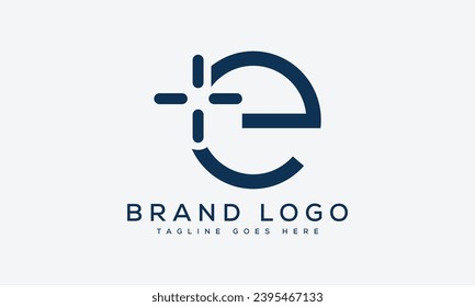 diseño de plantillas vectoriales de diseño de logotipo FP para marca.