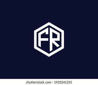 Buchstaben für und f Logo-Design, Vektorgrafik-Vorlage