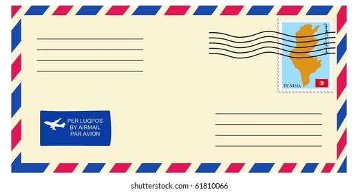 letter from/to Tunisia