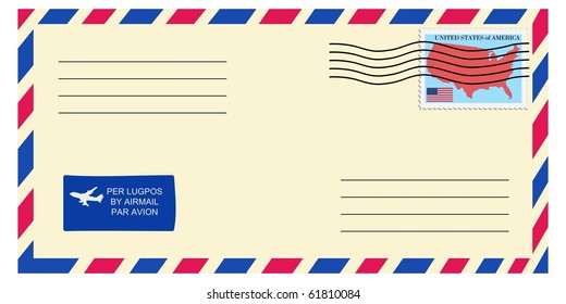 letter from/to USA