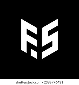 kreatives Logo-Design von Letter FS