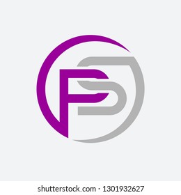 Letter FS Logo Design