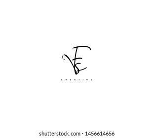 Letter Fs Logo Manual Elegant Minimalism Signature Logo Design