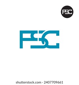 Diseño de logotipo de monograma FSC