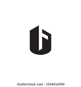Letter FU logo / icon design