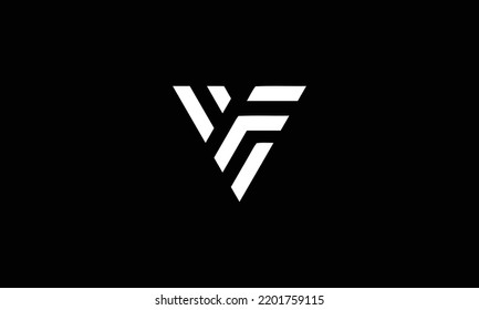 Letter Fv Vf Logo Design Stock Vector (Royalty Free) 2201759115 ...