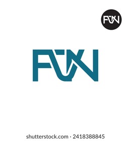 Letter FVN Monogram Logo Design