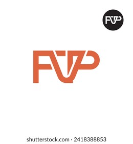 Letter FVP Monogram Logo Design