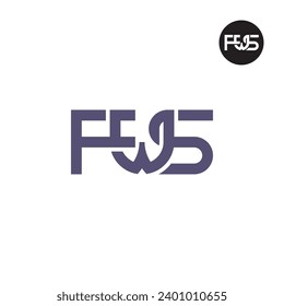 Letter FWS Monogram Logo Design