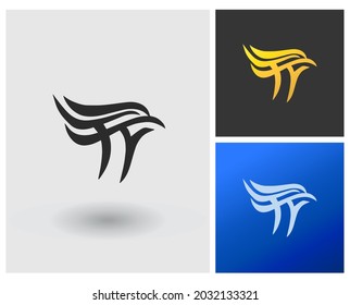 letter FY initial based innovative logo symbol design in gradient colors. Logo template professional idea