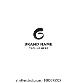 letter g abstract logo design vector template