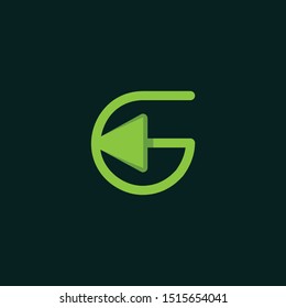 Letter G Arrow Creative Modern Business Logo