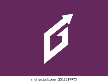 letter G with arrow grow up business logo icon design. start up logo symbol for financial, logisticsLetter G wheat farm agriculture Logo. agricultural and farming company logo Design.