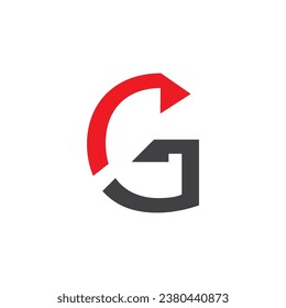 Letter G Art Icon And Symbol Template