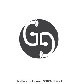 Letter G Art Icon And Symbol Template