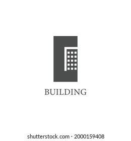 letter G building logo design