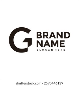 Letter G business logo design vector