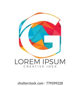Letter G business vector logo design template.