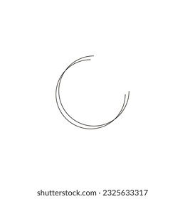 Letter G cable, lines geometric symbol simple logo vector