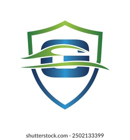 Letra G Car Auto Shield Protection Logotipo moderno de diseño de iconos de negocios