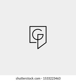 Letter G Chat Logo Template Vector Design