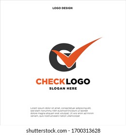 Letra G Check logotipo diseños vectorial concepto vectorial, icono del logotipo de la lista de comprobación inicial