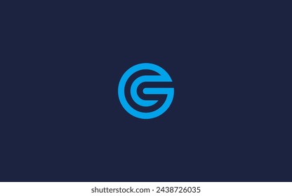 letter g with circle logo icon design vector design template inspiration