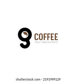 Letter G Coffee Logo For Busines