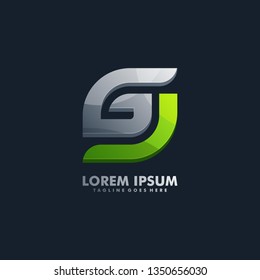 Letter G colorful Concept illustration vector Design template.  