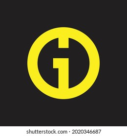 letter G combined with other letters for Logo Template vector illustration design