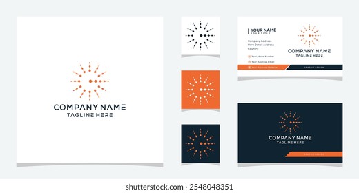 letter G connection network logo design inspiration