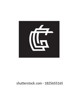 Letter g creative logo design vector illustration template