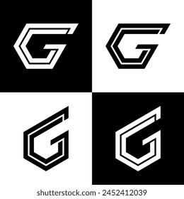 letter g creative logo design 