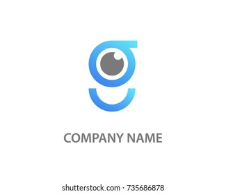 Letter G creative logo template design