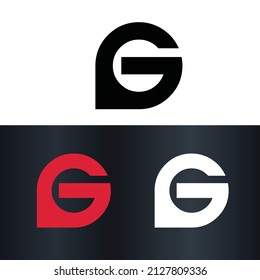 Letter G Creative Unique Modern Vector Logo Design