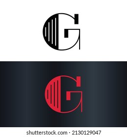 Letter G Creative Unique Modern Vector Logo Design