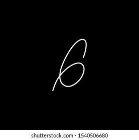 Letter G Cursive Initial Signature Handwriting Calligraphy 