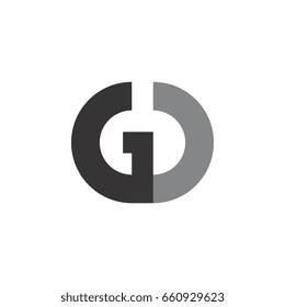 Letter G D Logo Stock Vector (Royalty Free) 660929623 | Shutterstock