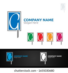 Letter G for Digital Vector Logo, Marketing, Financial, Advisor Invest Design Icon