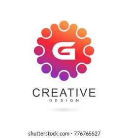 Group People Logo Design Creative People Stock Vector (Royalty Free ...