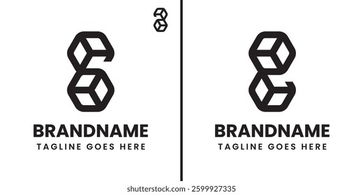 Letter G A E Box Logo, symbolizing balance, harmony, and structure