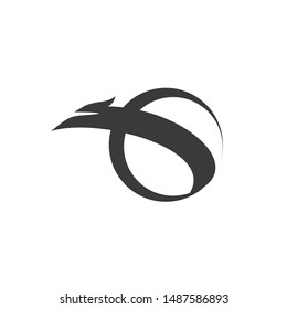  Letter G Eagle Logo design Vector. Phoenix bird logo design. Flying Bird symbol logo