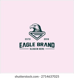 Letter G Eagle Logo Design Vector Template