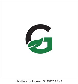 Letter G eco leaves icon design template in vector format, combining nature-inspired elements with modern style—perfect for eco-friendly brands, organic products, sustainability, and green business lo