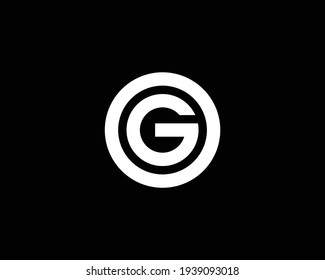 letter G and go, og logo design vector template