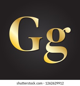 letter G gold