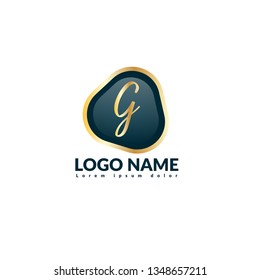 letter G gold logo concept. Designed for your web site design, logo, app, UI 