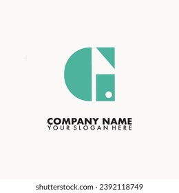 Letter G golf Logo Template In Modern Creative Minimal Style Vector Design